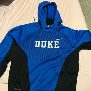 Duke Nike therma-fit hoodie